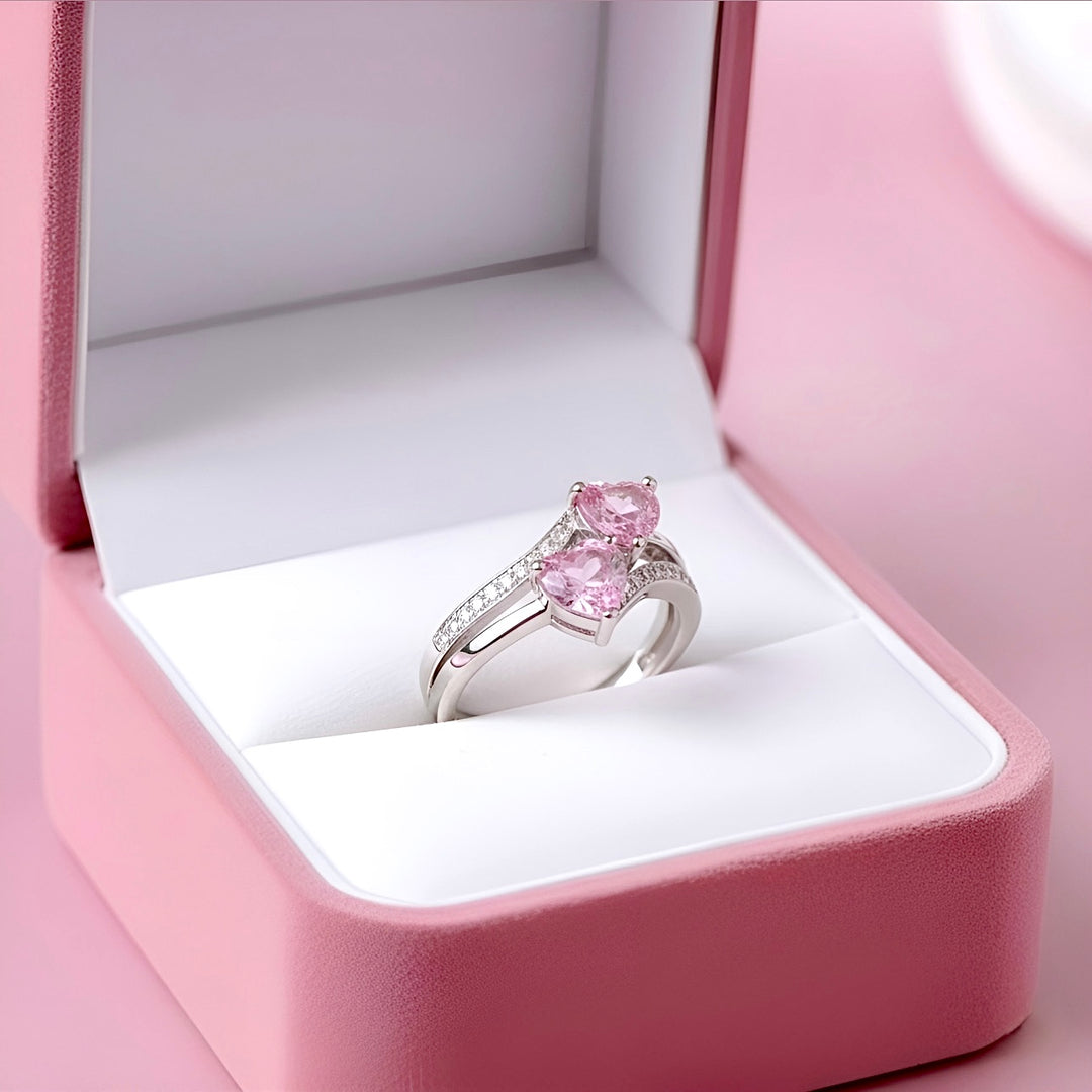 Orope's "Always and Again" Amour Ring | Made with Pure 925 Sterling Silver | Adjustable Size