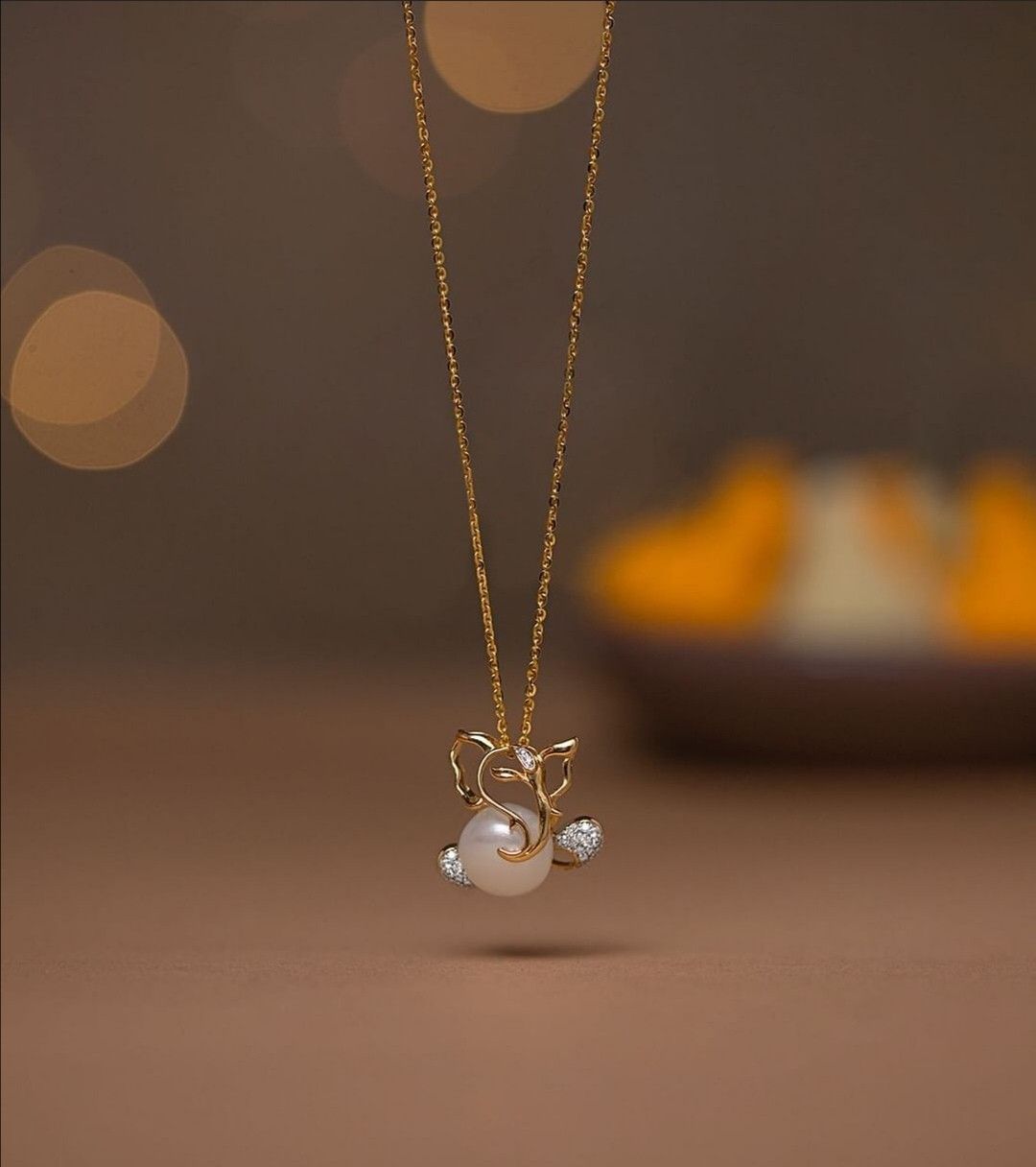 Orope's Ganesha Necklace 925 Pure Sterling Silver