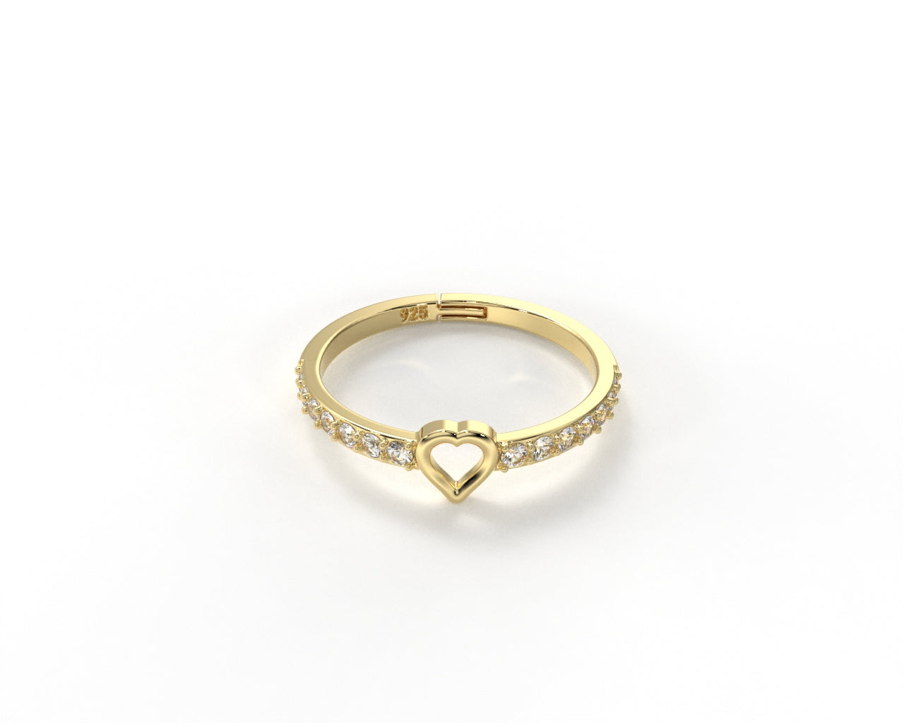 Orope’s Amora Embrace Ring made with 925 Pure Sterling Silver