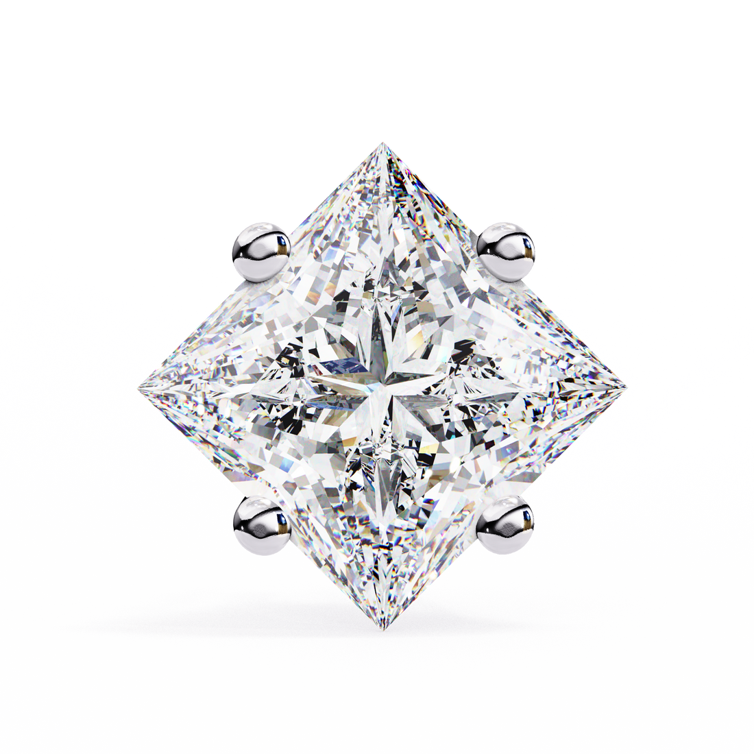 Dazzling Solitaire Earrings