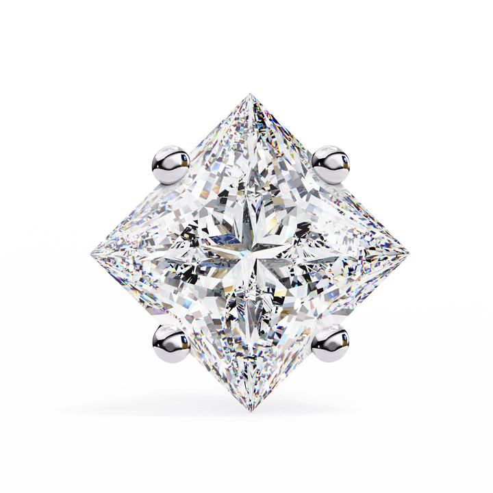 Dazzling Solitaire Earrings