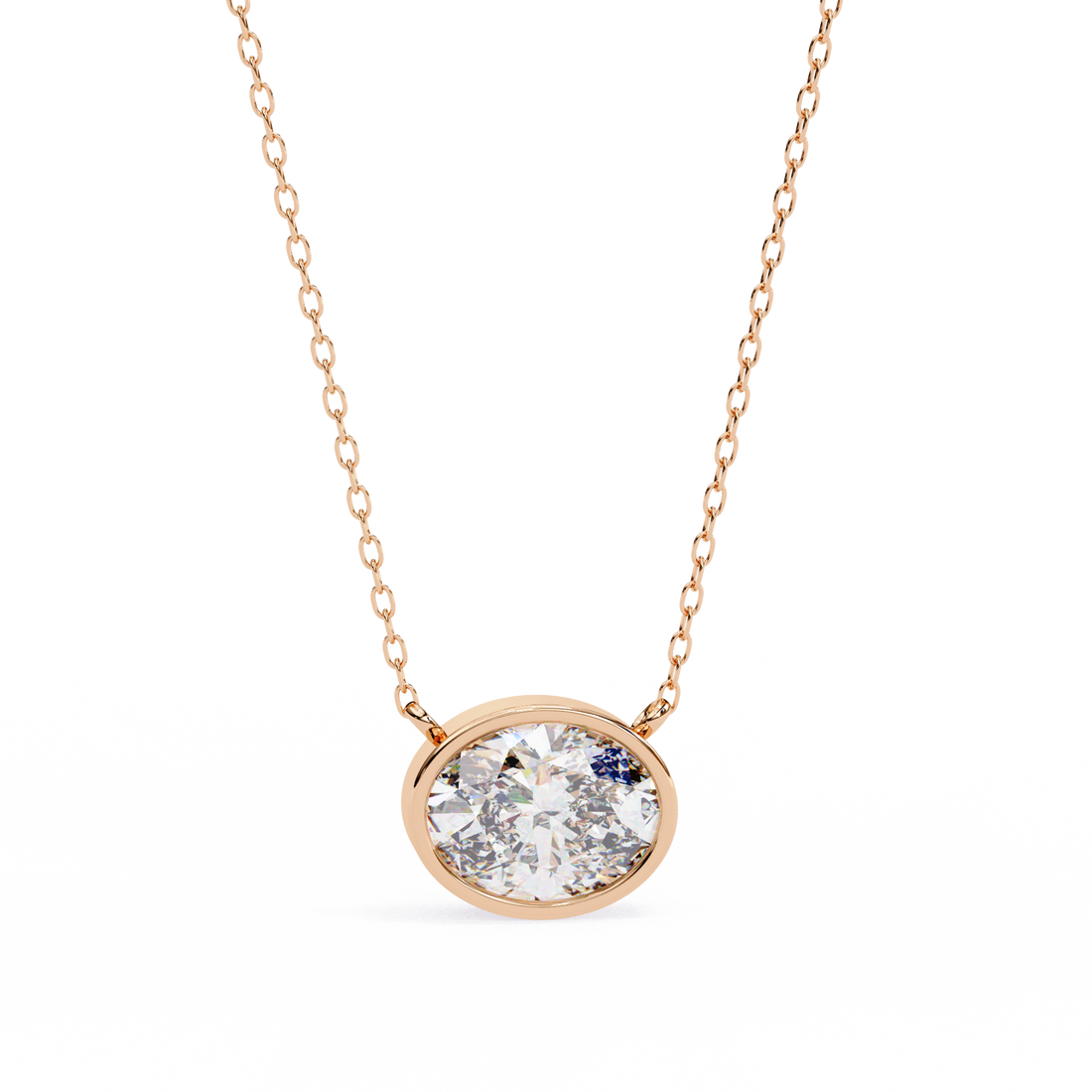 Luna Radiance Solitaire Pendant | 925 Sterling Silver