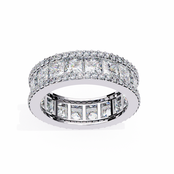 Prestige Spark Full Eternity Ring | 925 Pure Sterling Silver