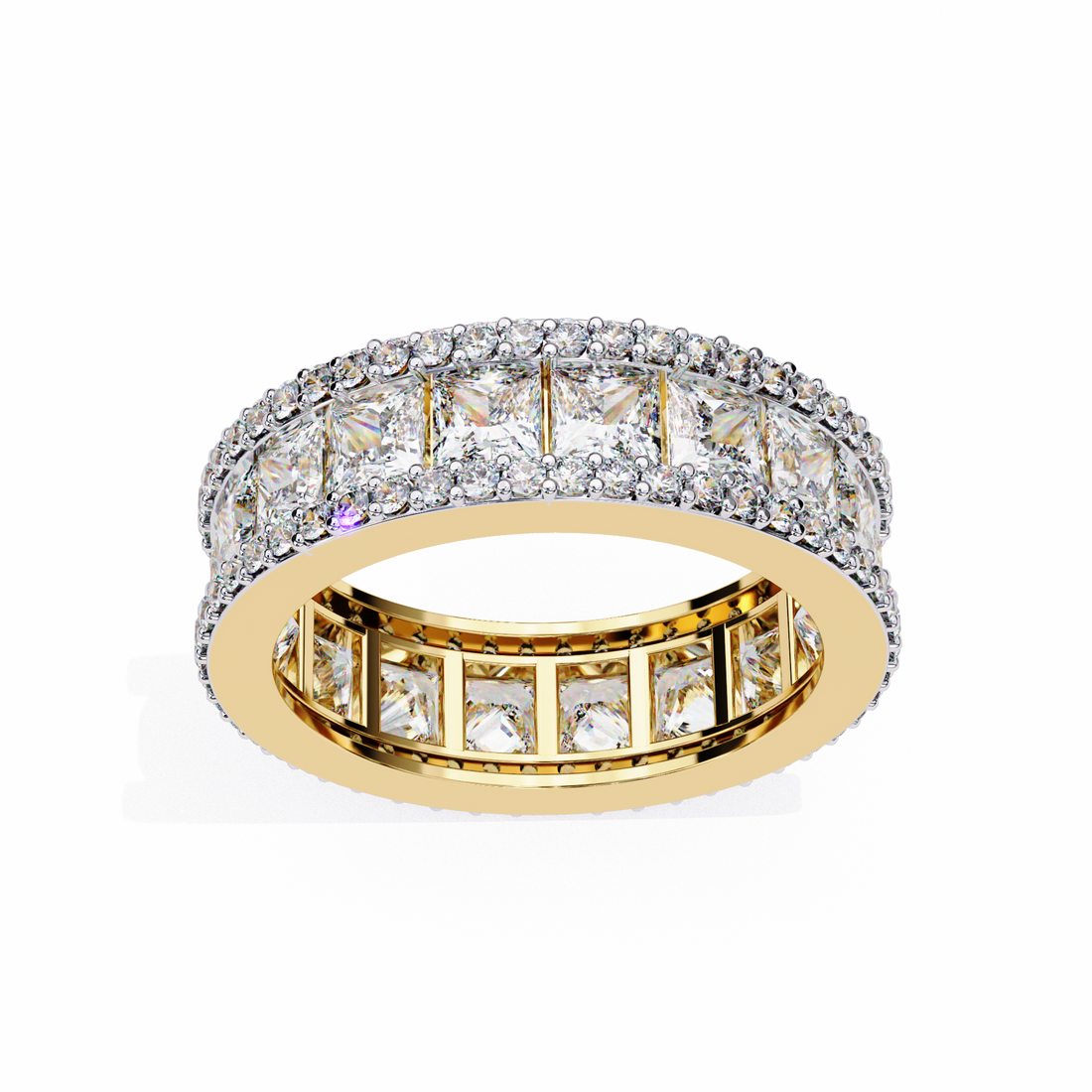 Prestige Spark Full Eternity Ring | 925 Pure Sterling Silver