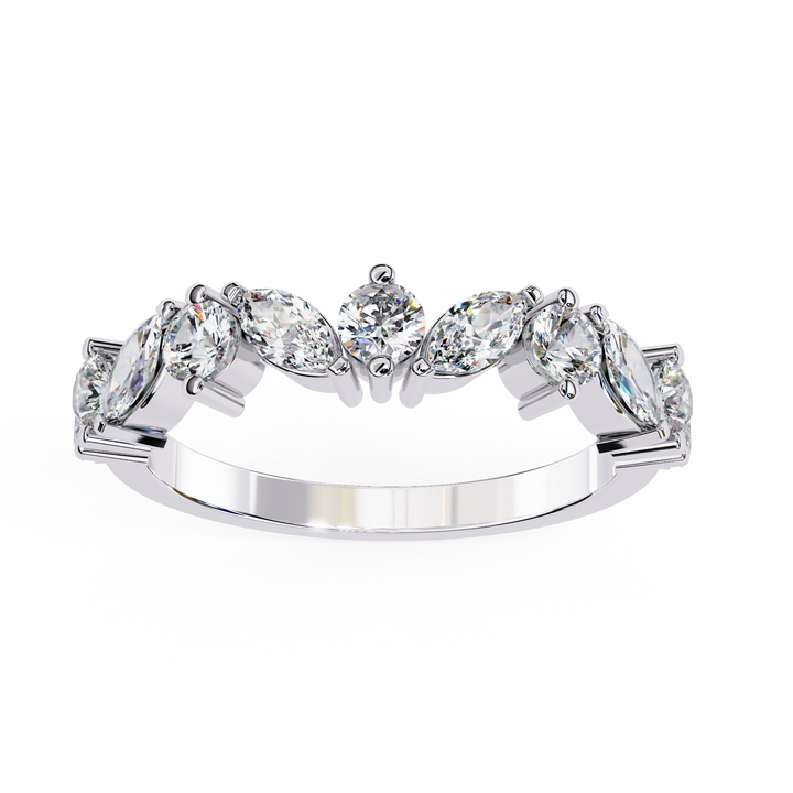Luxe Tiara Marquise Ring | 925 Pure Sterling Silver