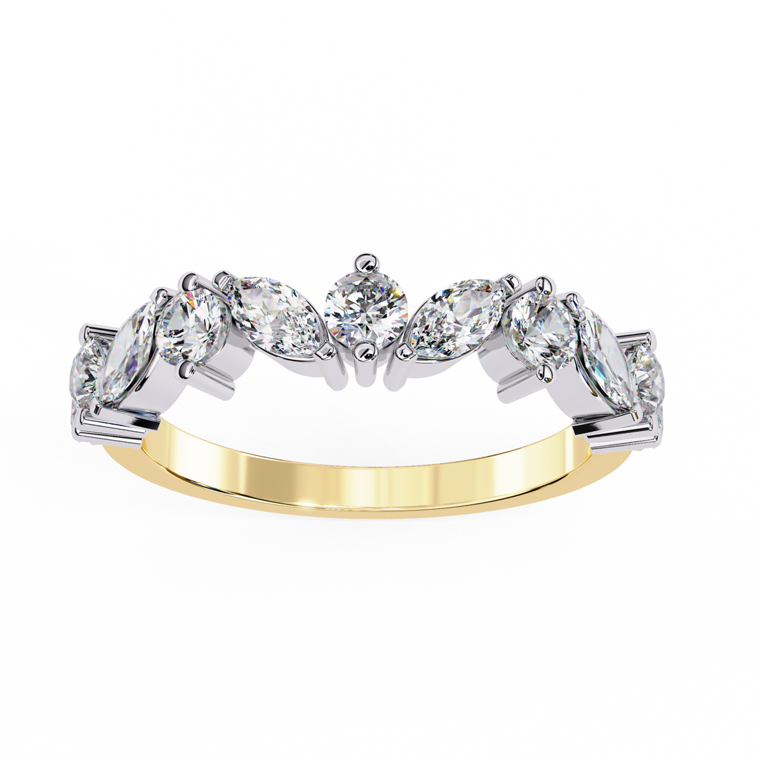 Luxe Tiara Marquise Ring | 925 Pure Sterling Silver