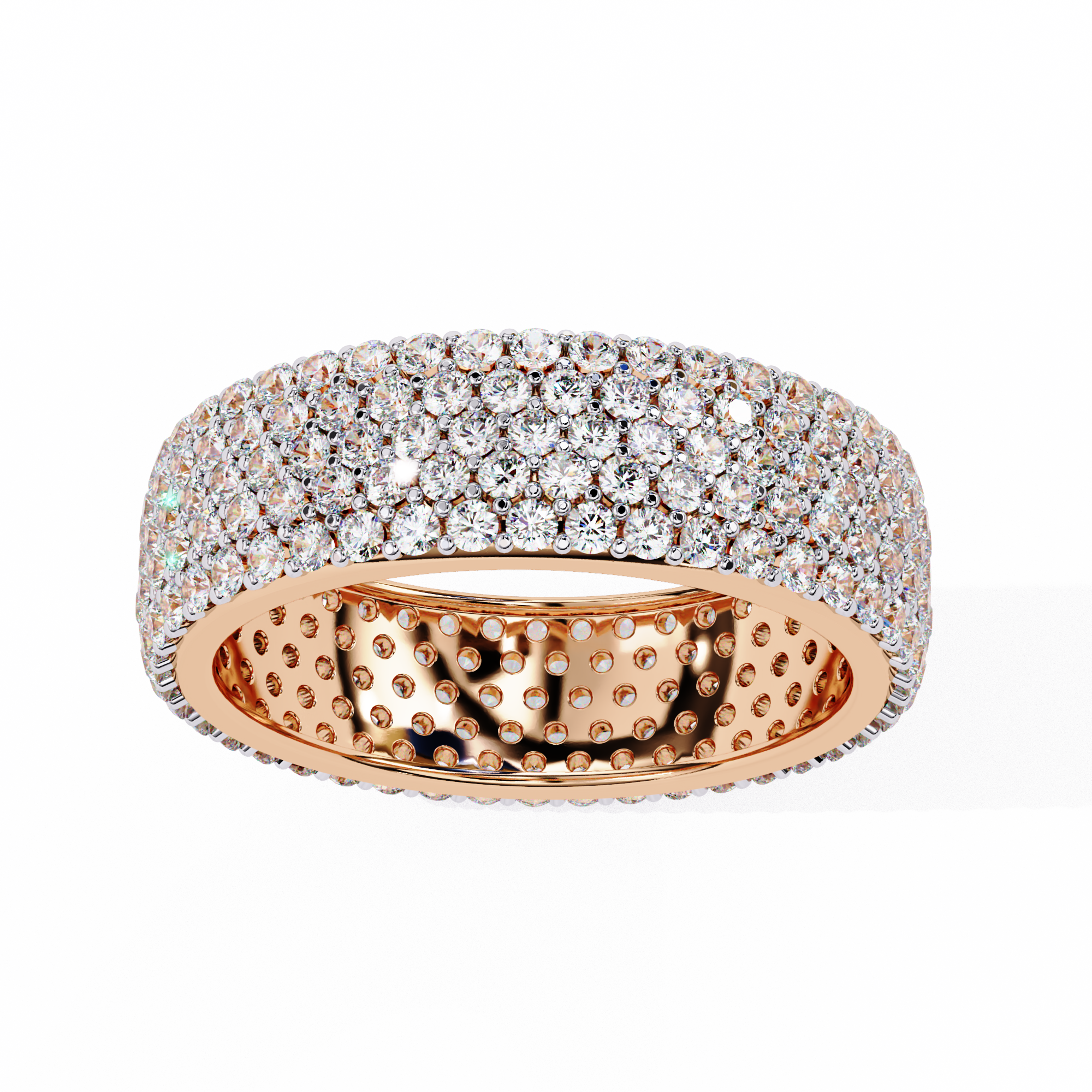 Celestial Pave Diamond-Look Ring | 925 Pure Sterling Silver