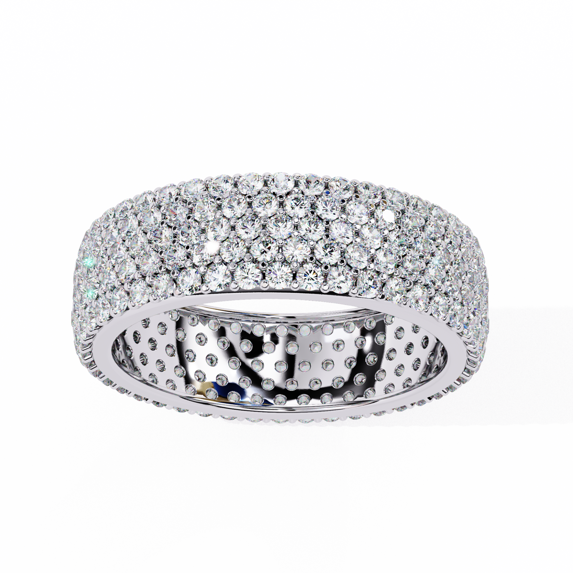 Celestial Pave Diamond-Look Ring | 925 Pure Sterling Silver