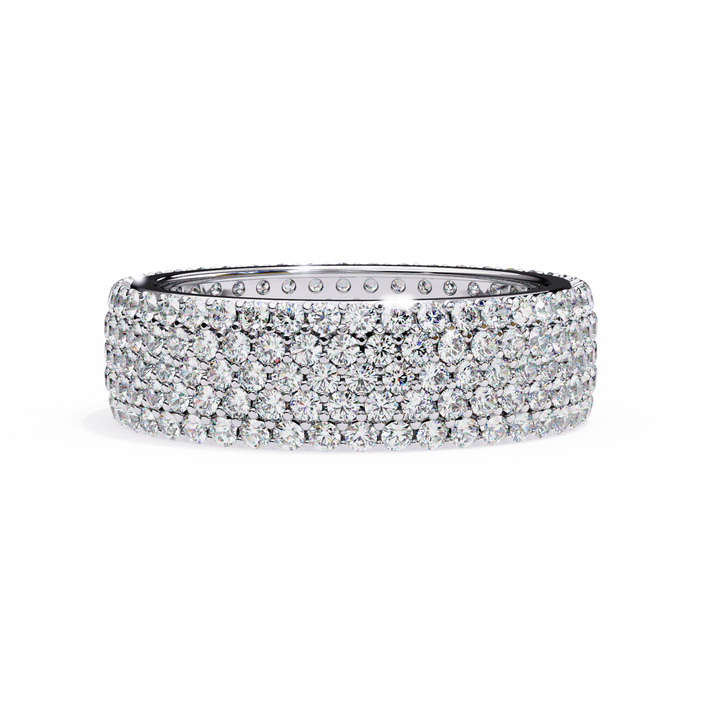 Oropé Classic Radiance Pavé Band Ring | 925 Pure Sterling Silver