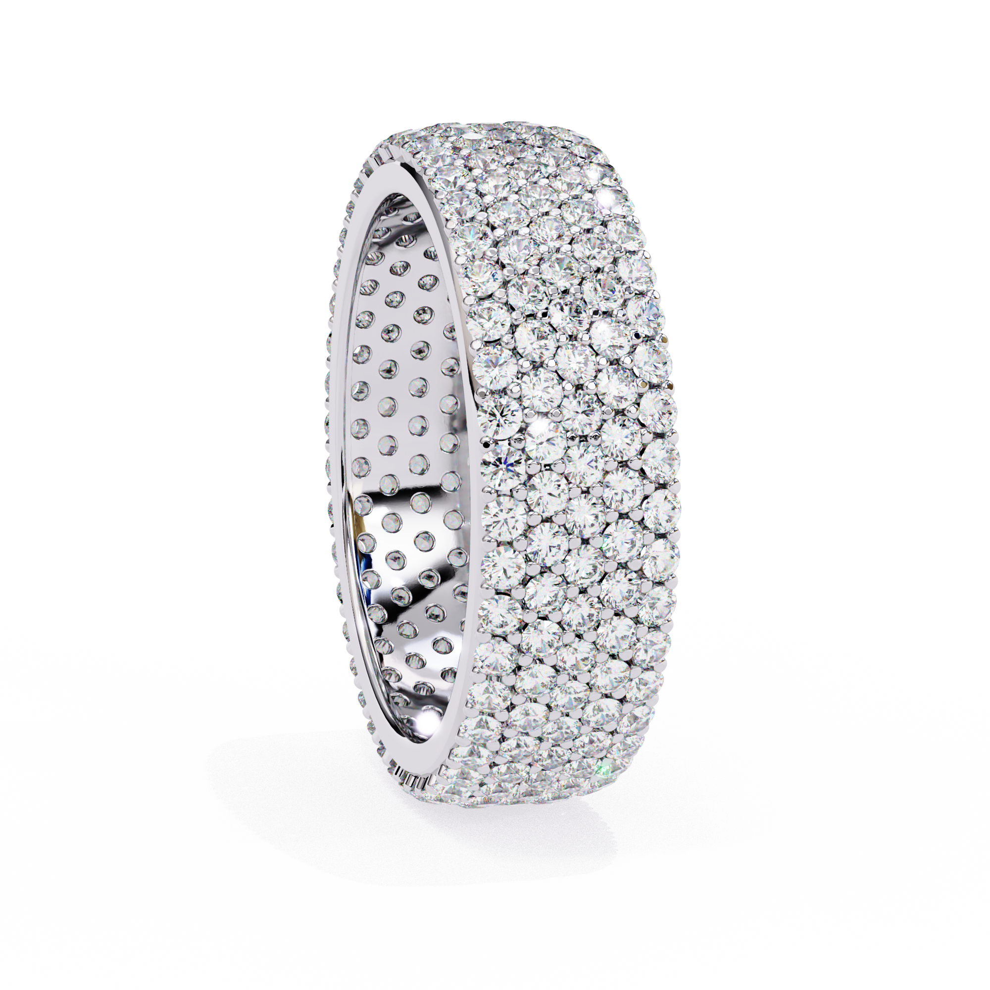 Oropé Classic Radiance Pavé Band Ring | 925 Pure Sterling Silver