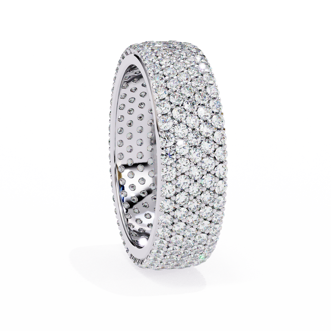 Oropé Classic Radiance Pavé Band Ring | 925 Pure Sterling Silver