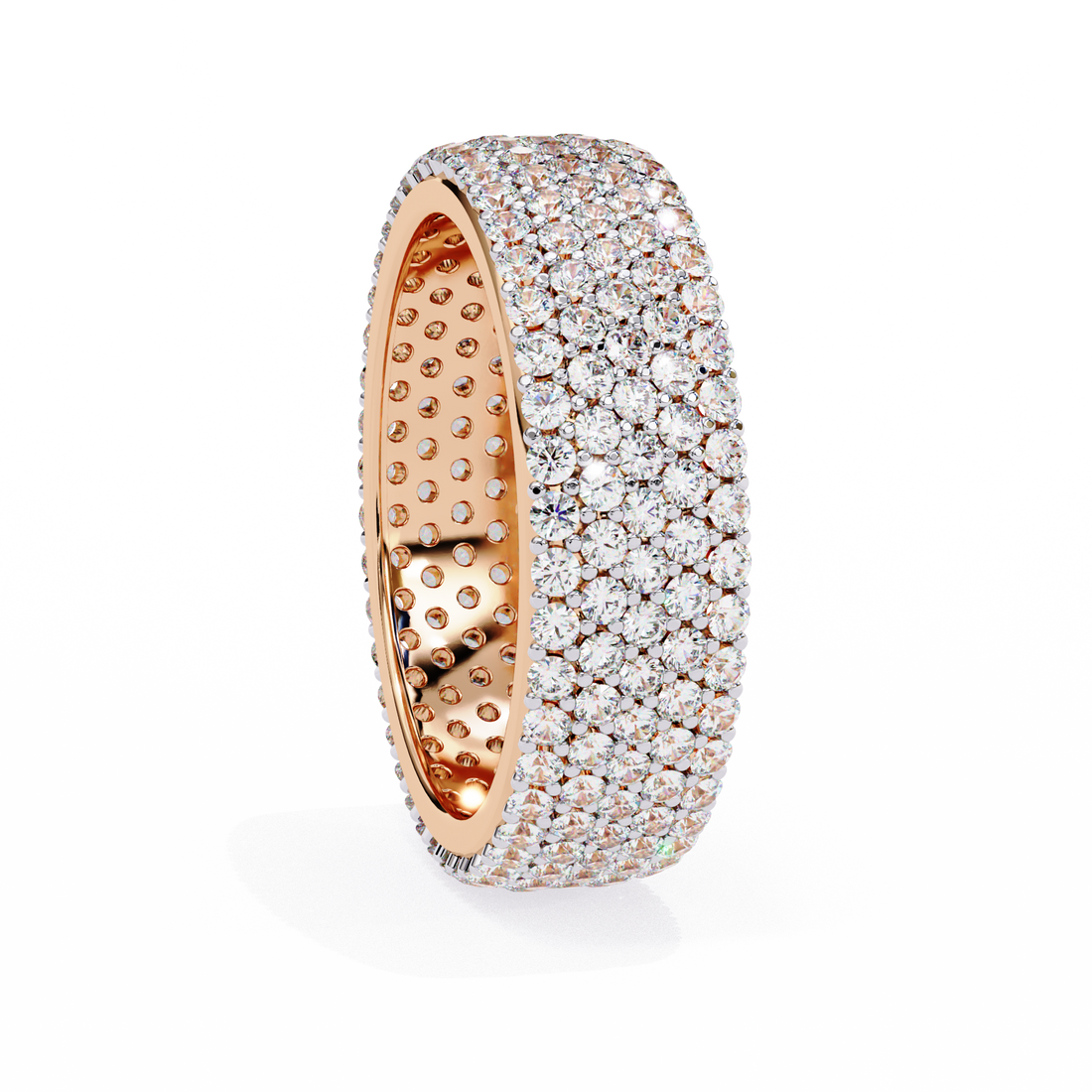 Oropé Classic Radiance Pavé Band Ring | 925 Pure Sterling Silver