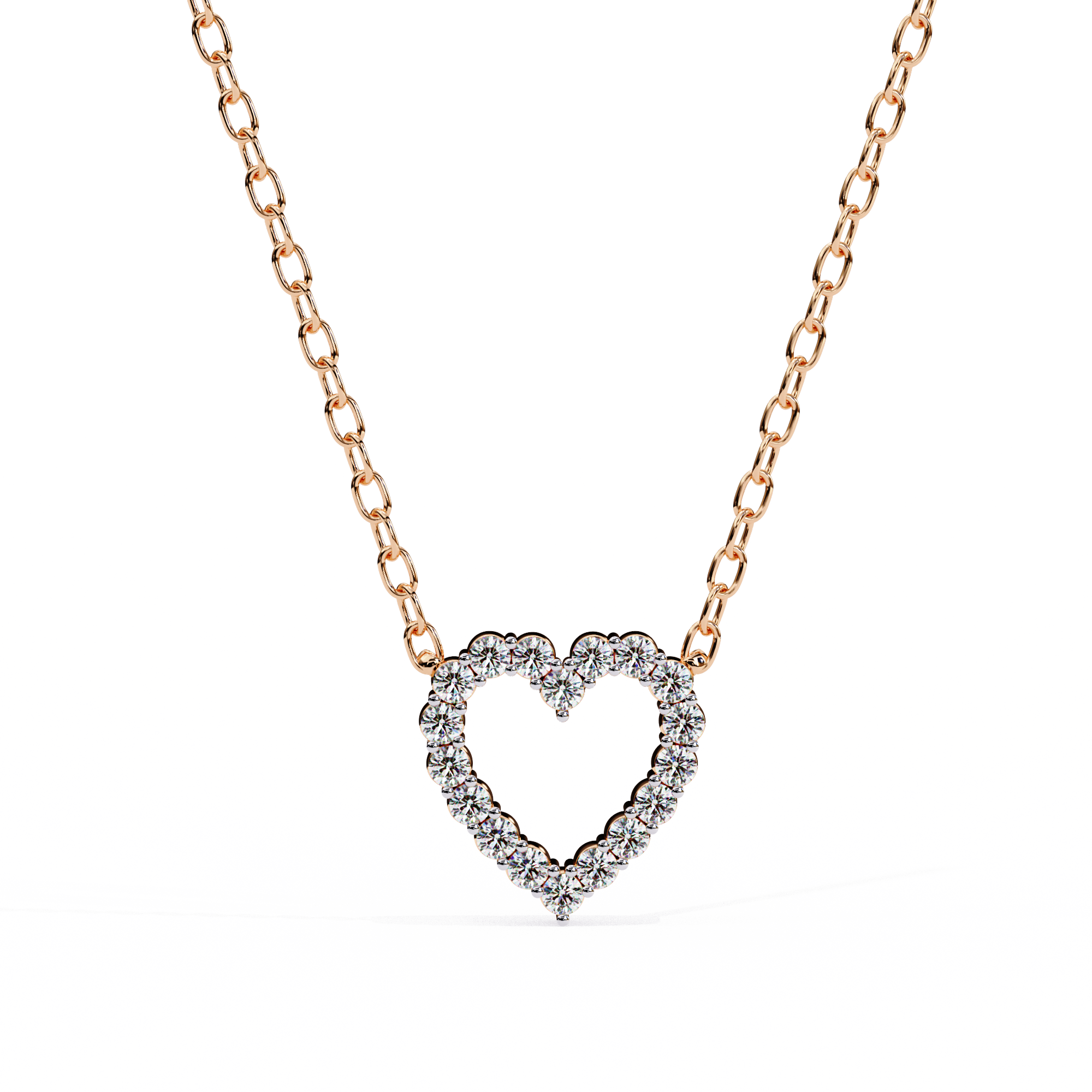 Celestial Love Heart Necklace | 925 Sterling Silver