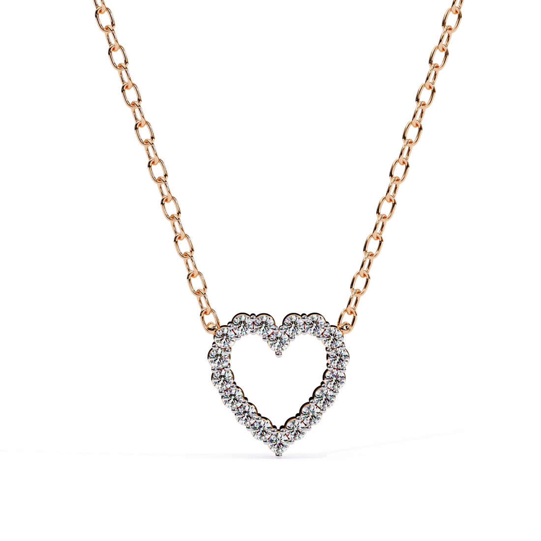 Celestial Love Heart Necklace | 925 Sterling Silver