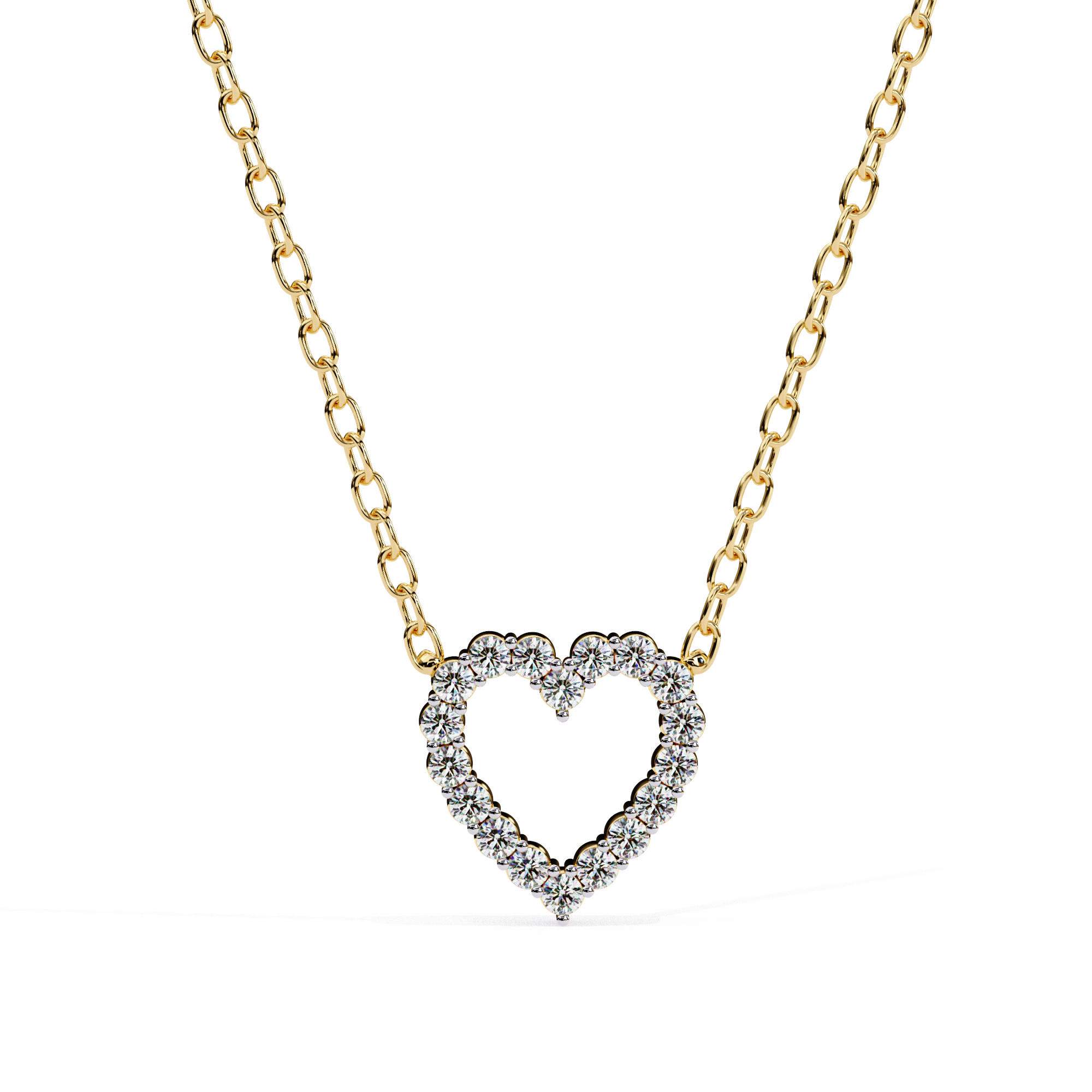 Celestial Love Heart Necklace | 925 Sterling Silver