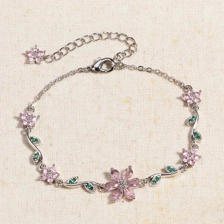 Orope's Flower Bracelet in 925 Sterling silver