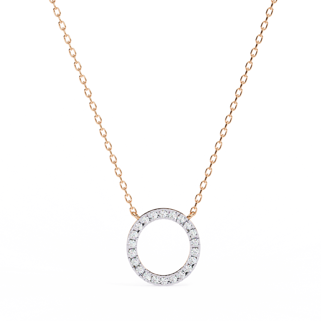 Infinity Gleam Round Pendant | 925 Sterling Silver