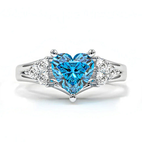 Orope's Azure Promise 925 Hallmarked Pure Silver Ring