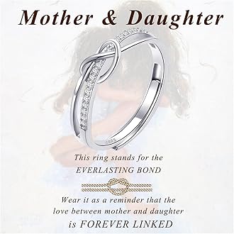 Infinity Love Knot Ring- Adjustable - Love & Crafted Edition