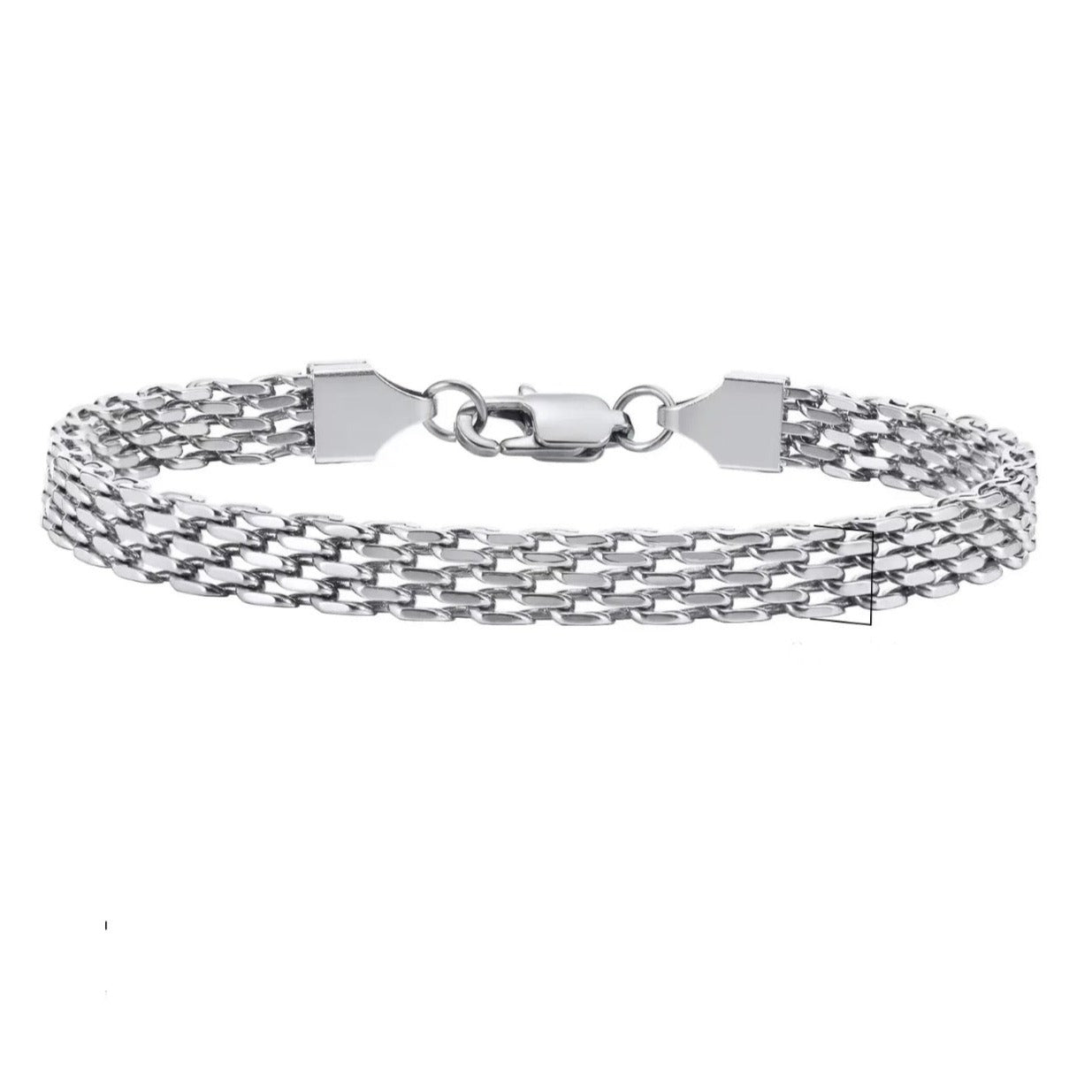 Orope's Mesh Bracelet 925 Pure Sterling Silver