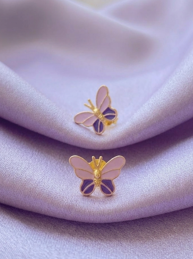 butterfly earrings for kids