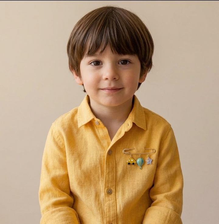 baby lapel pin