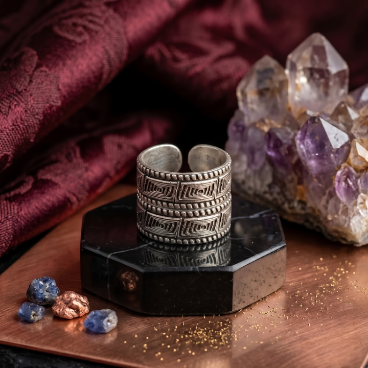 pure silver toe rings