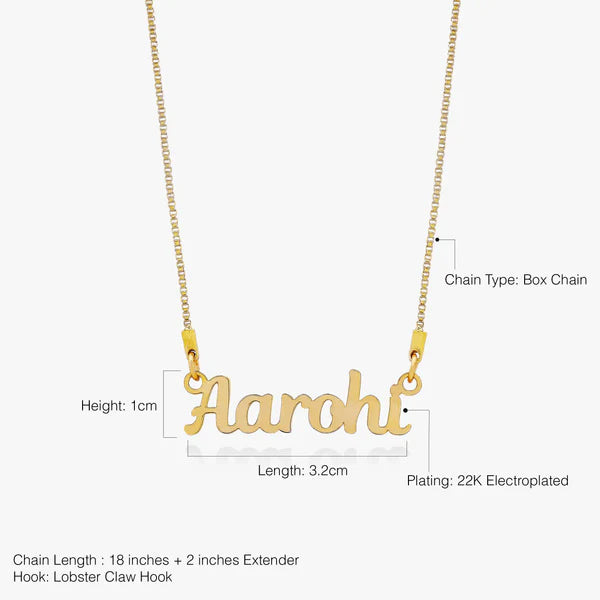 Personalised Name Necklace For Her