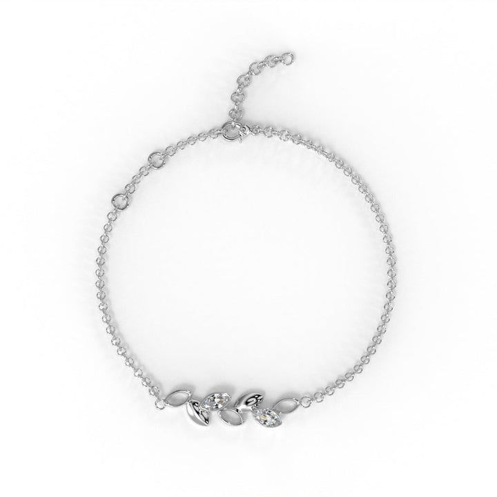 Orope’s Cubic Zirconia Charm Bracelet made with 925 Pure Sterling Silver