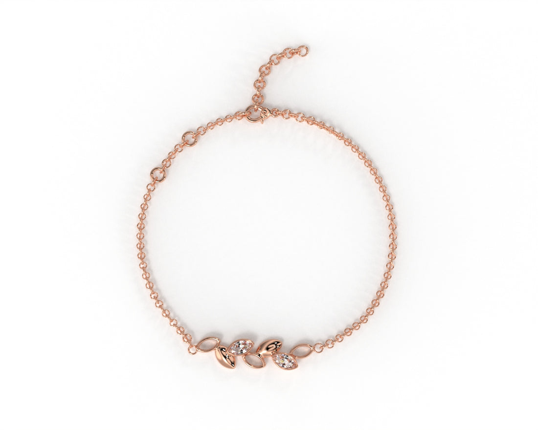 Orope’s Cubic Zirconia Charm Bracelet made with 925 Pure Sterling Silver