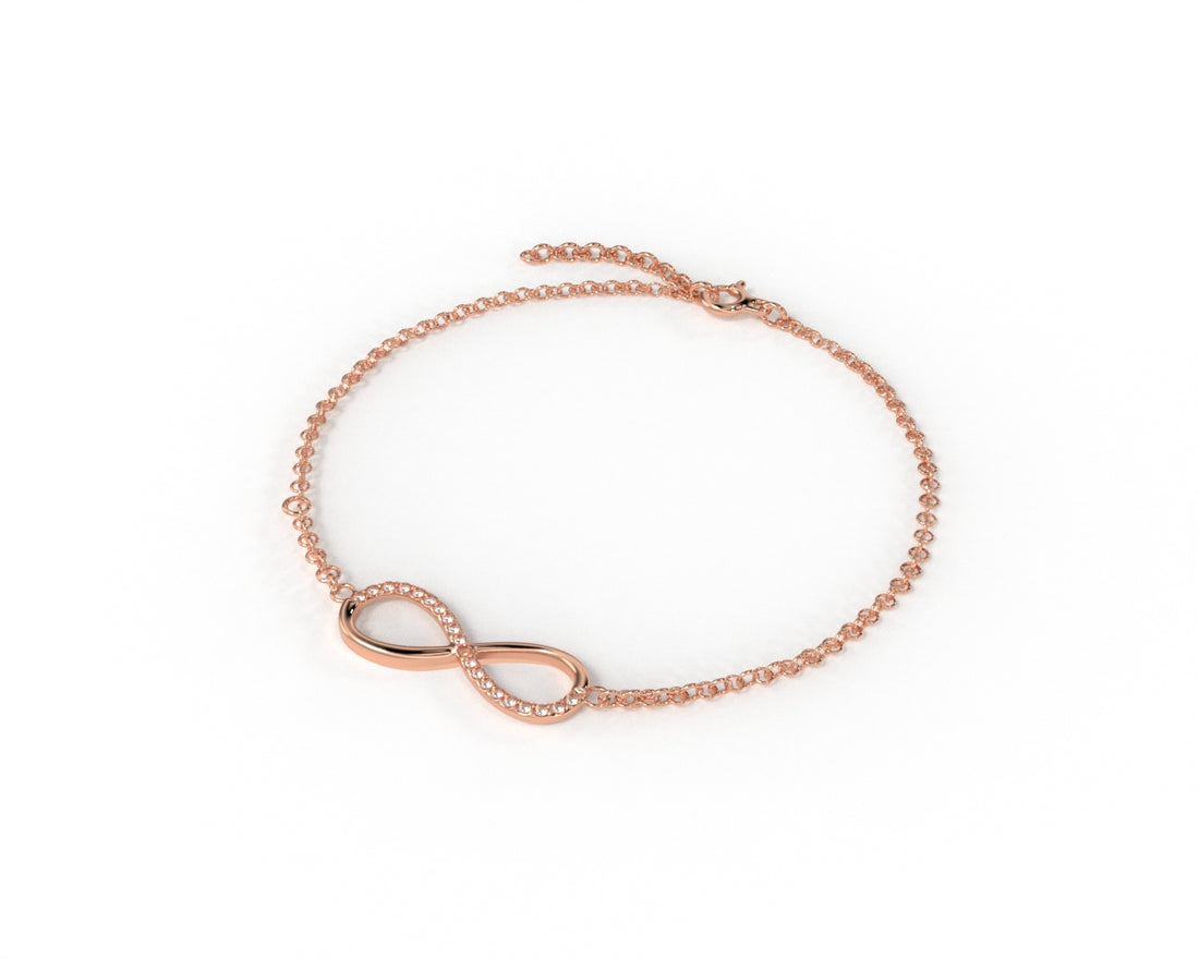 Orope’s Minimlist Infinity Bracelet made with 925 Pure Sterling Silver