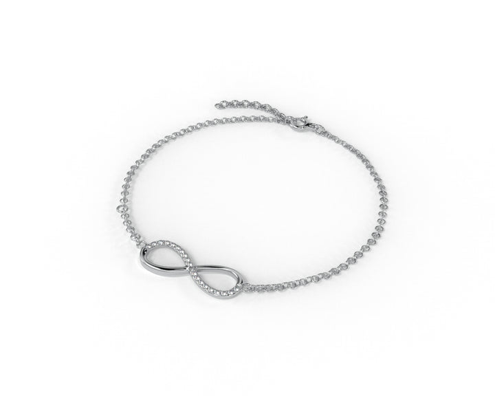 Orope’s Minimlist Infinity Bracelet made with 925 Pure Sterling Silver