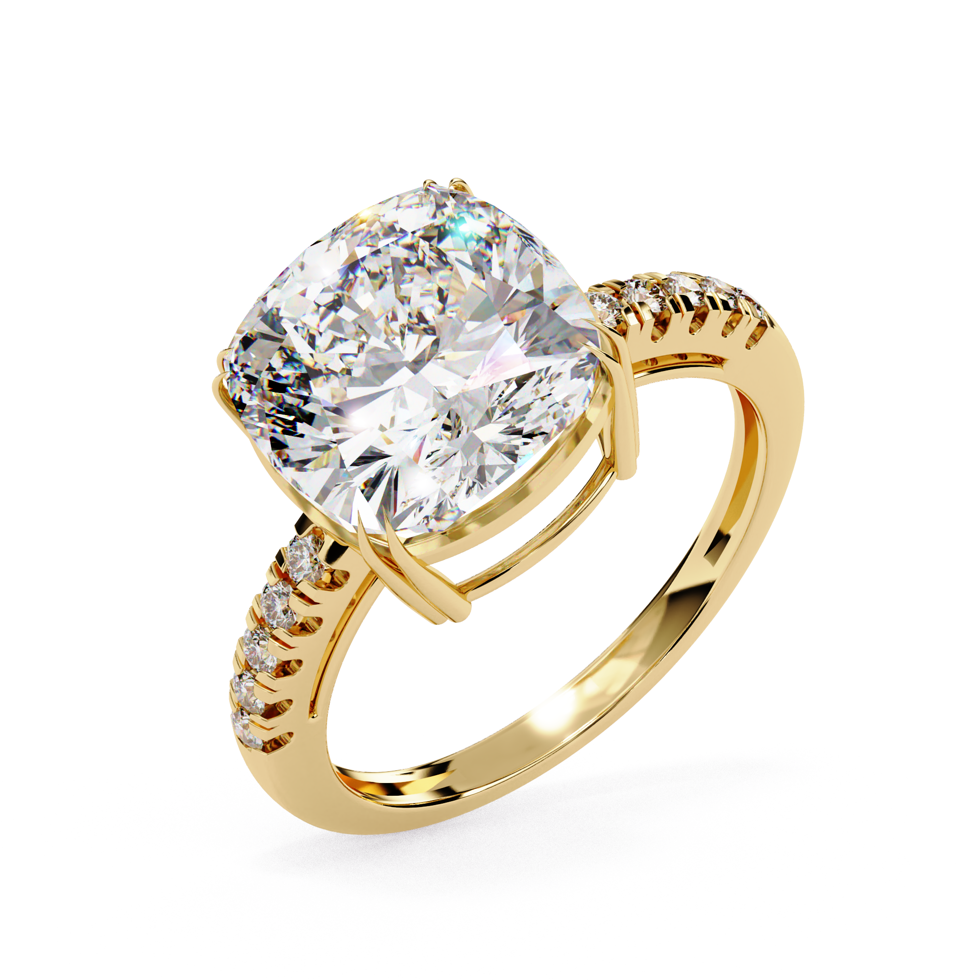 Modern Luxe Emerald-Cut Silver Ring | 925 Sterling Silver
