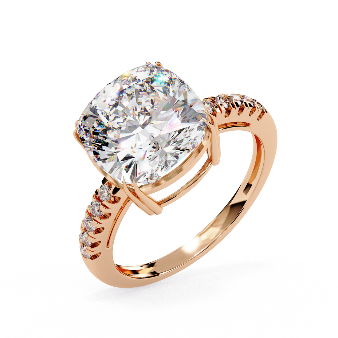Modern Luxe Emerald-Cut Silver Ring | 925 Sterling Silver