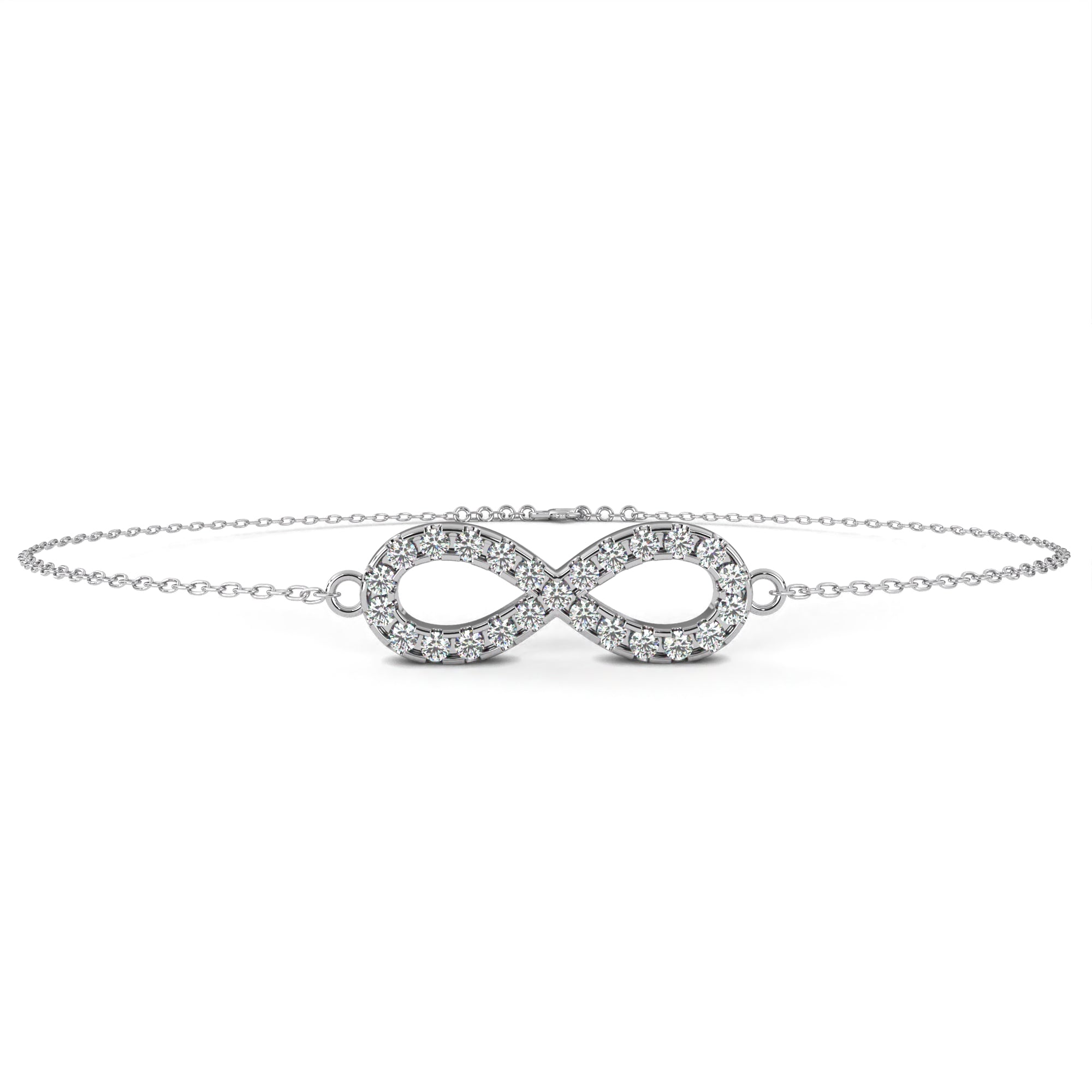 Unbroken Love Infinity Bracelet | 925 Pure Sterling Silver