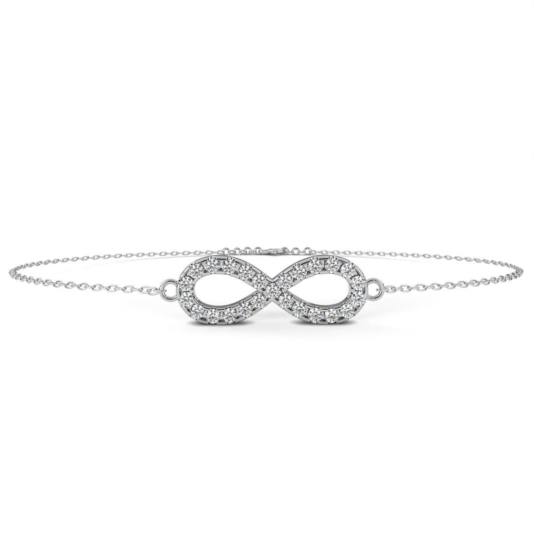 Unbroken Love Infinity Bracelet | 925 Pure Sterling Silver