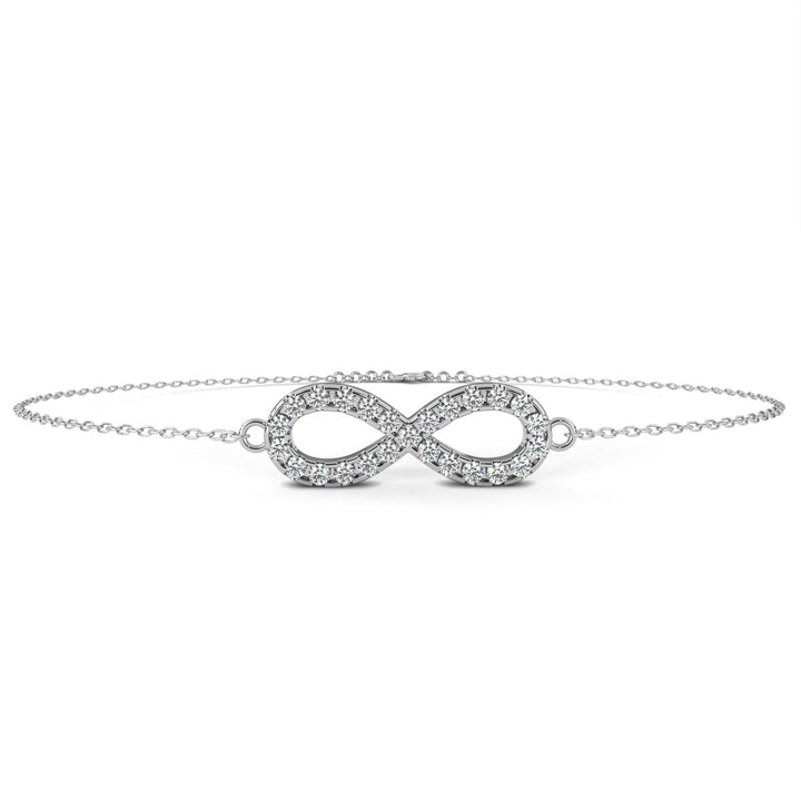 Unbroken Love Infinity Bracelet | 925 Pure Sterling Silver