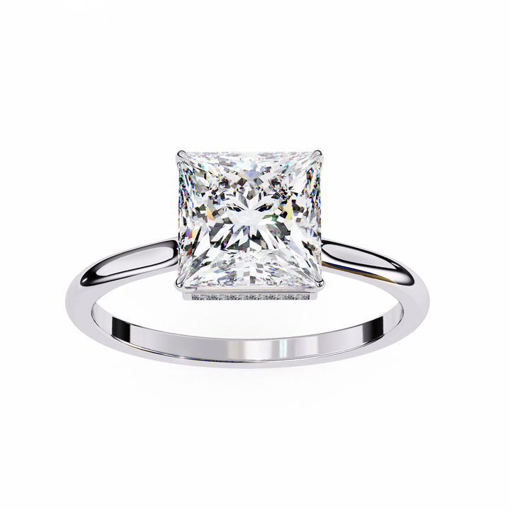 Signature Princess-Cut Ring | 925 Sterling Silver