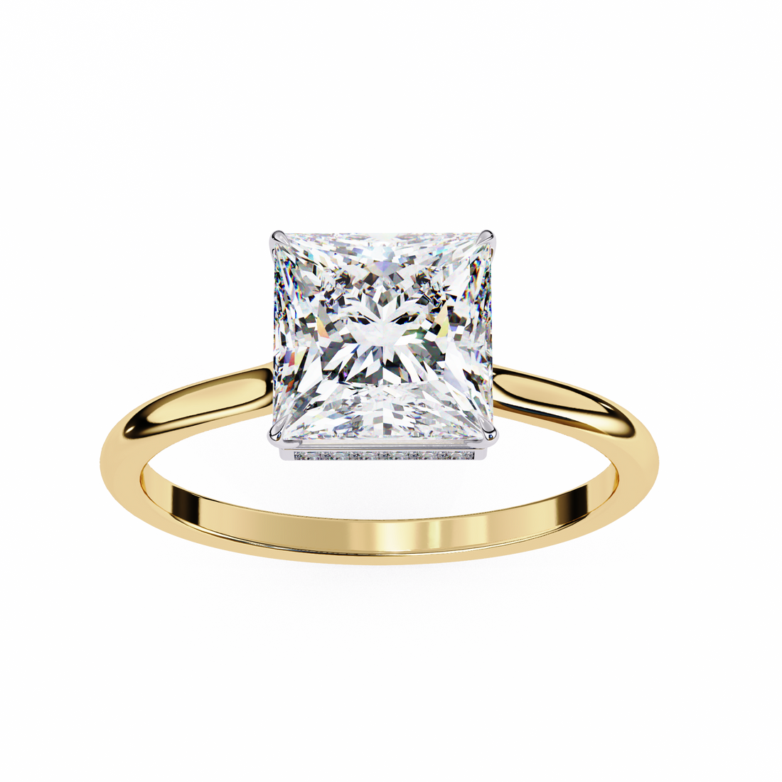 Signature Princess-Cut Ring | 925 Sterling Silver