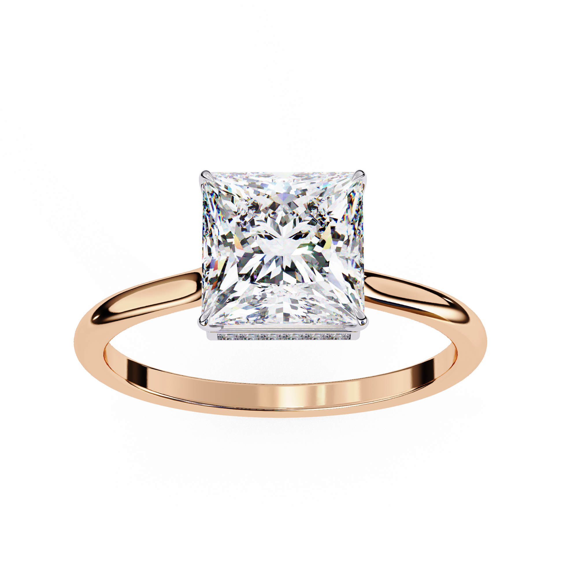 Signature Princess-Cut Ring | 925 Sterling Silver