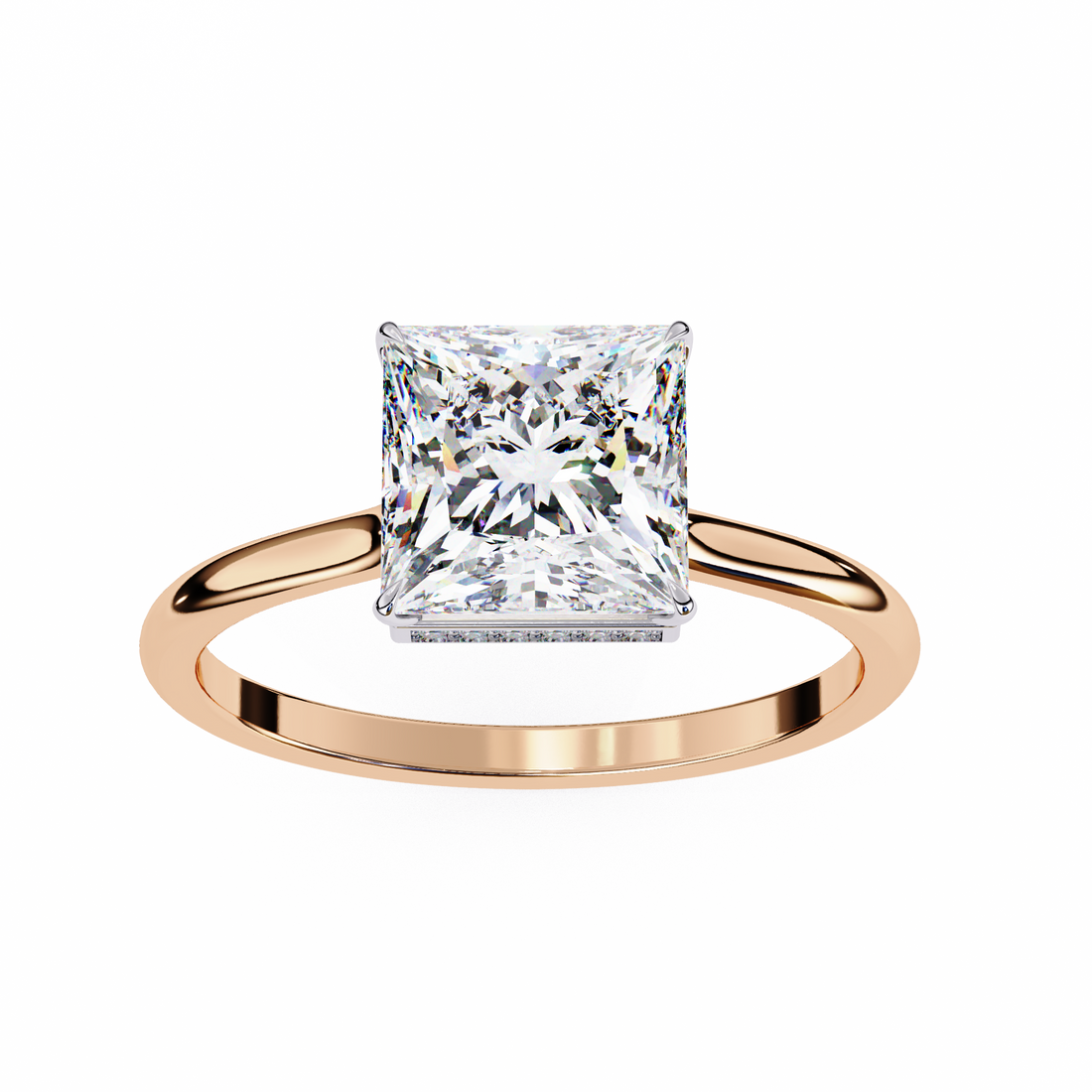 Signature Princess-Cut Ring | 925 Sterling Silver