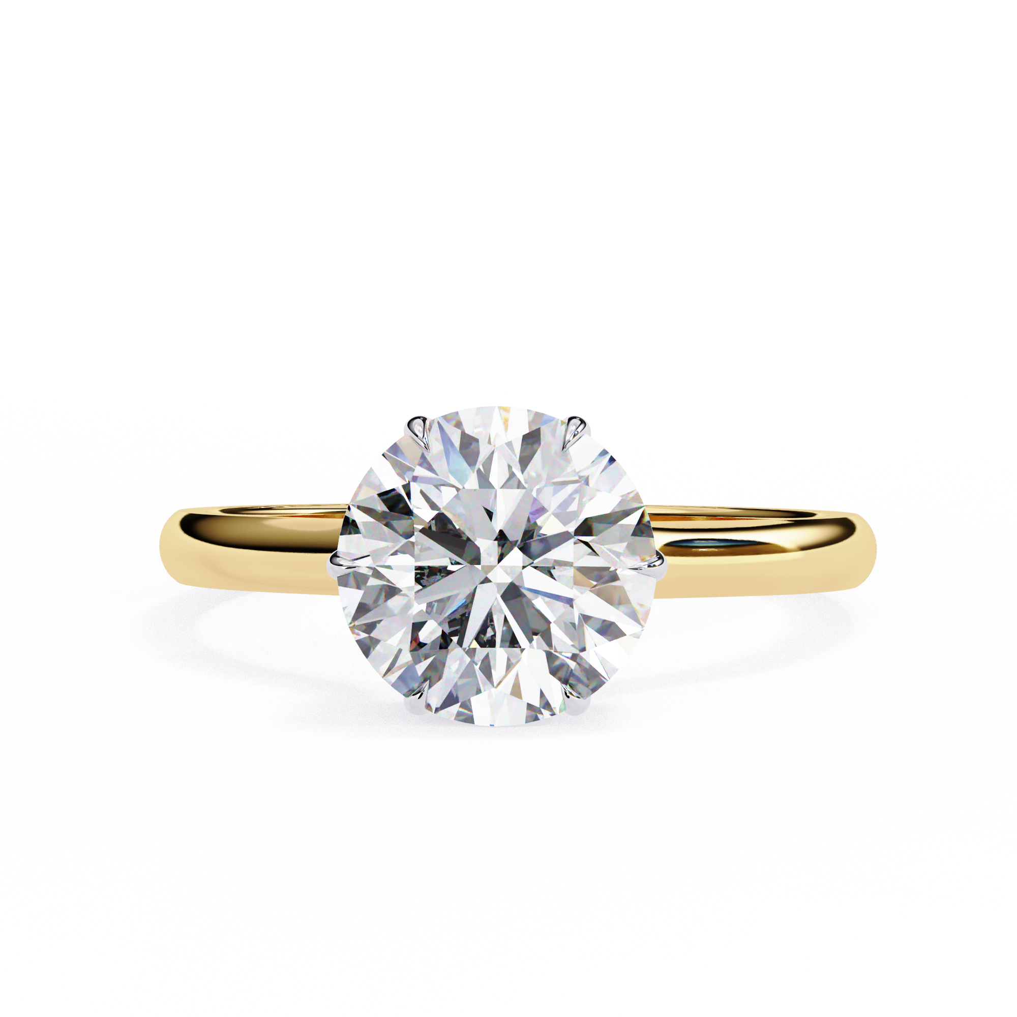 Oropé Classic Radiance Solitaire Ring | 925 Pure Sterling Silver