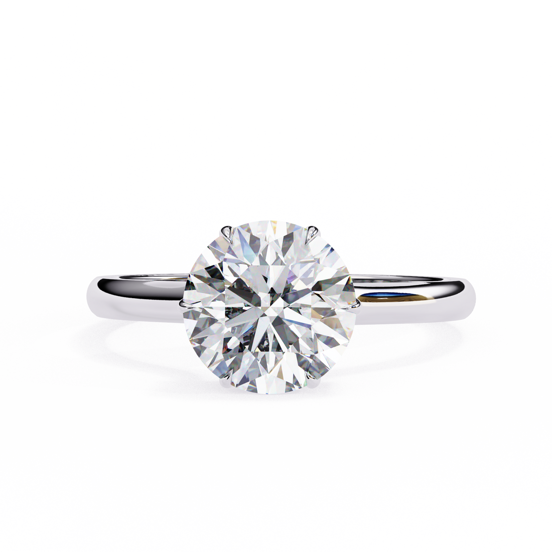 Oropé Classic Radiance Solitaire Ring | 925 Pure Sterling Silver