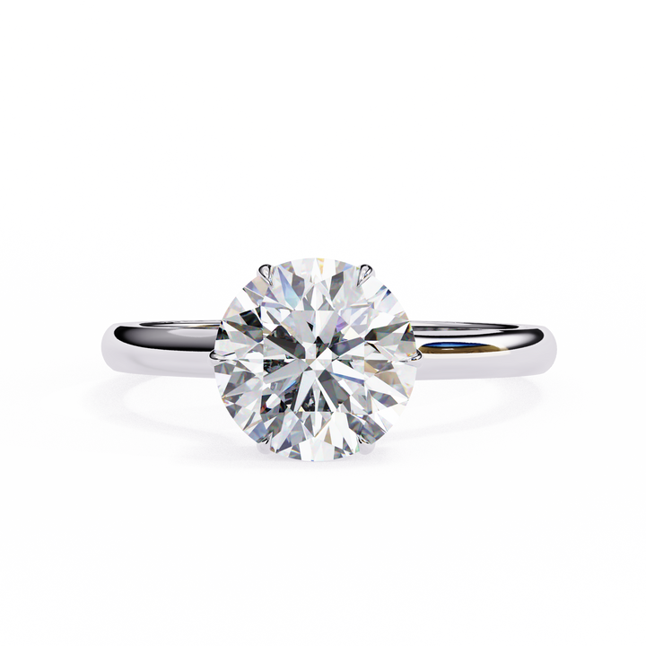 Oropé Classic Radiance Solitaire Ring | 925 Pure Sterling Silver