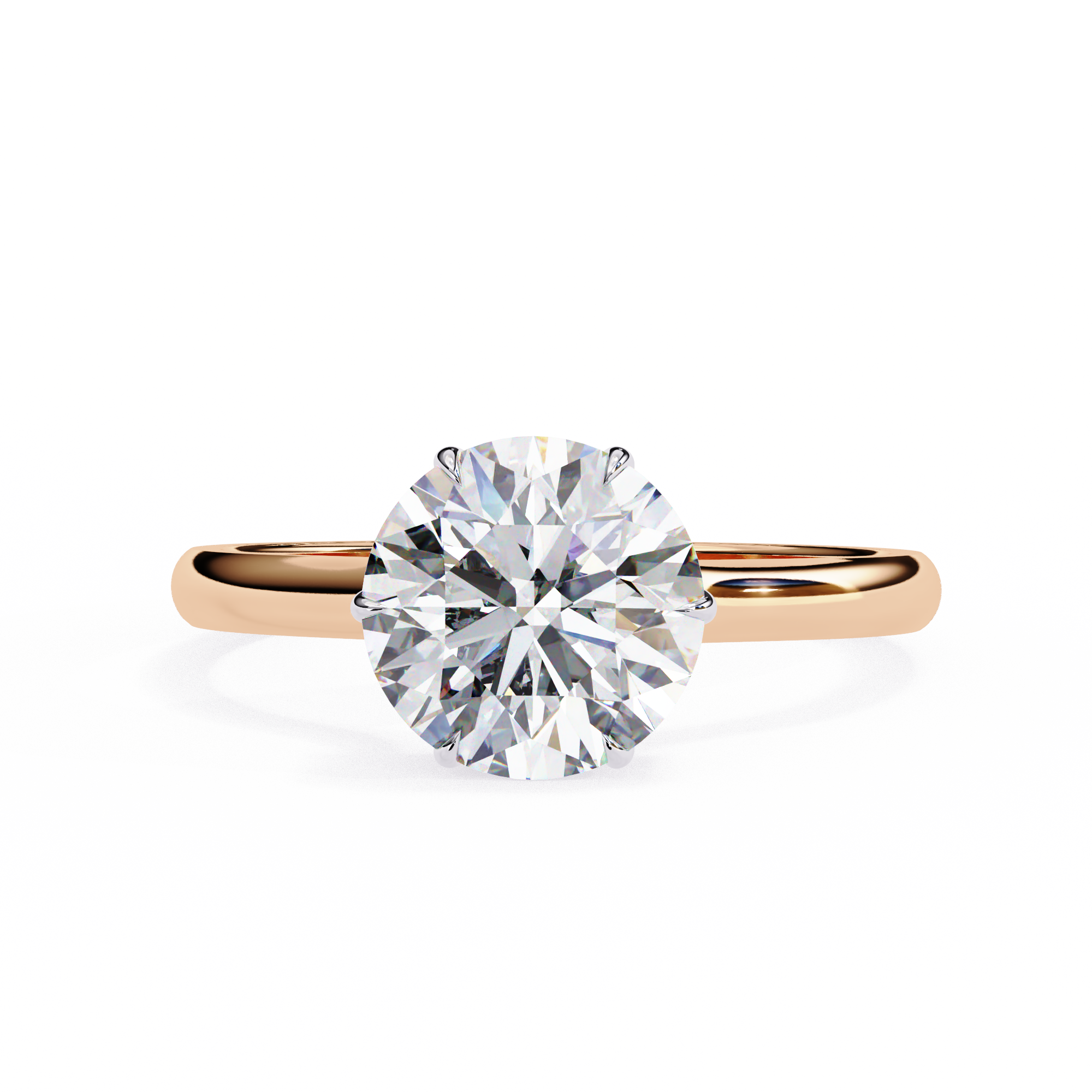 Oropé Classic Radiance Solitaire Ring | 925 Pure Sterling Silver