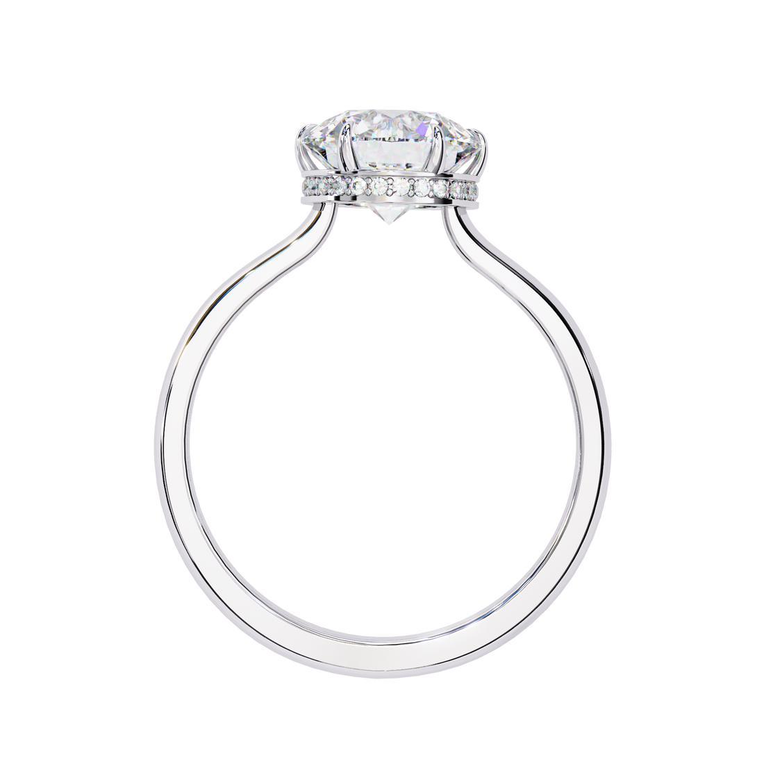 Oropé Classic Radiance Solitaire Ring | 925 Pure Sterling Silver