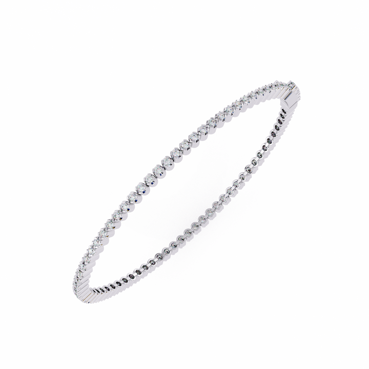 silver stone bracelet