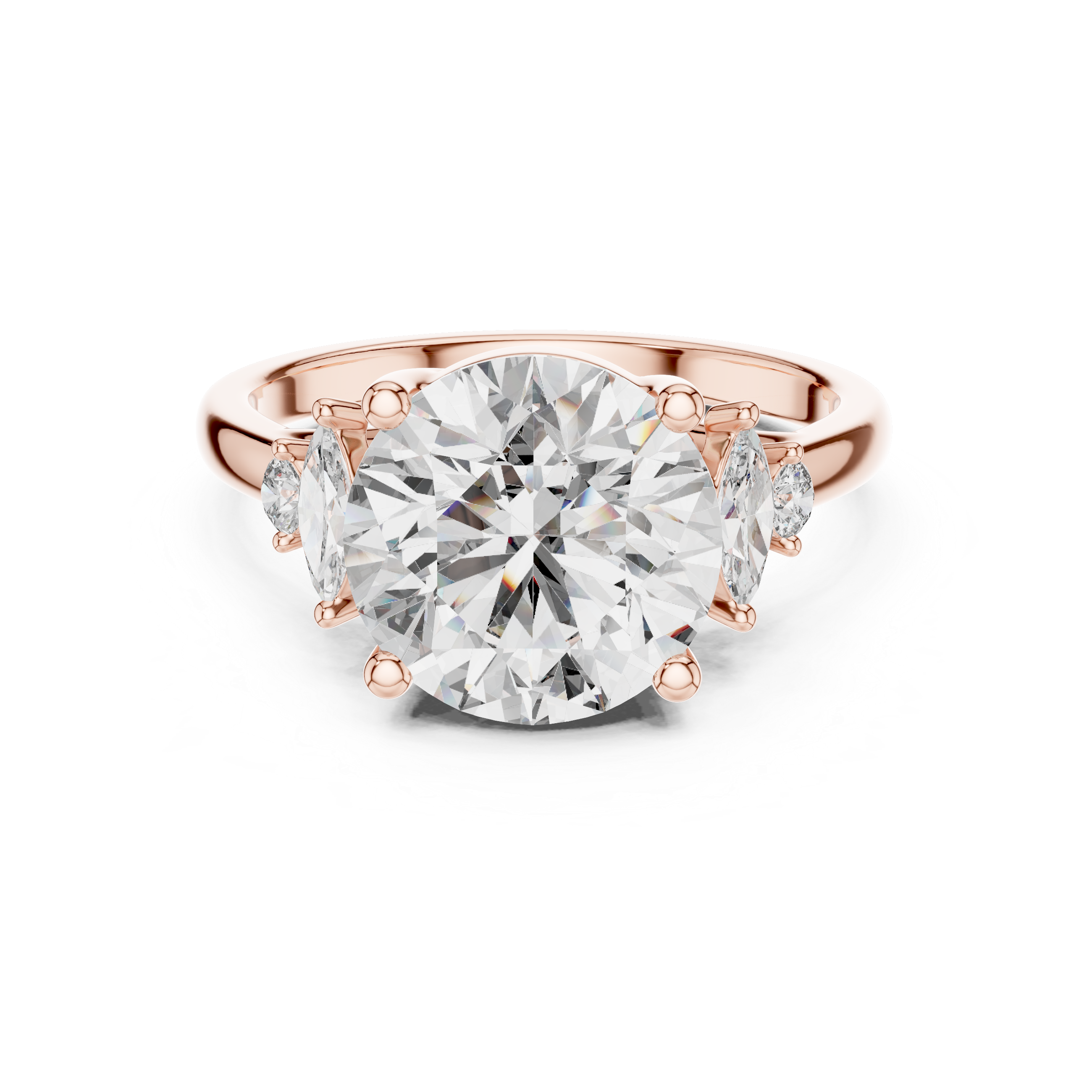 Oropé Classic Radiance Marquise Accent Solitaire Ring | 925 Pure Sterling Silver