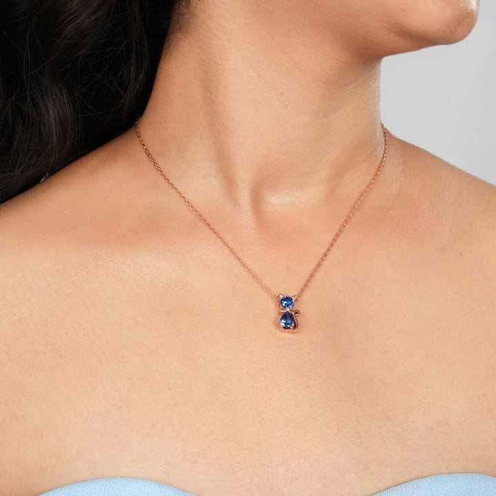 Orope's Birthstone Necklace for Women 925 Pure Sterling Silver