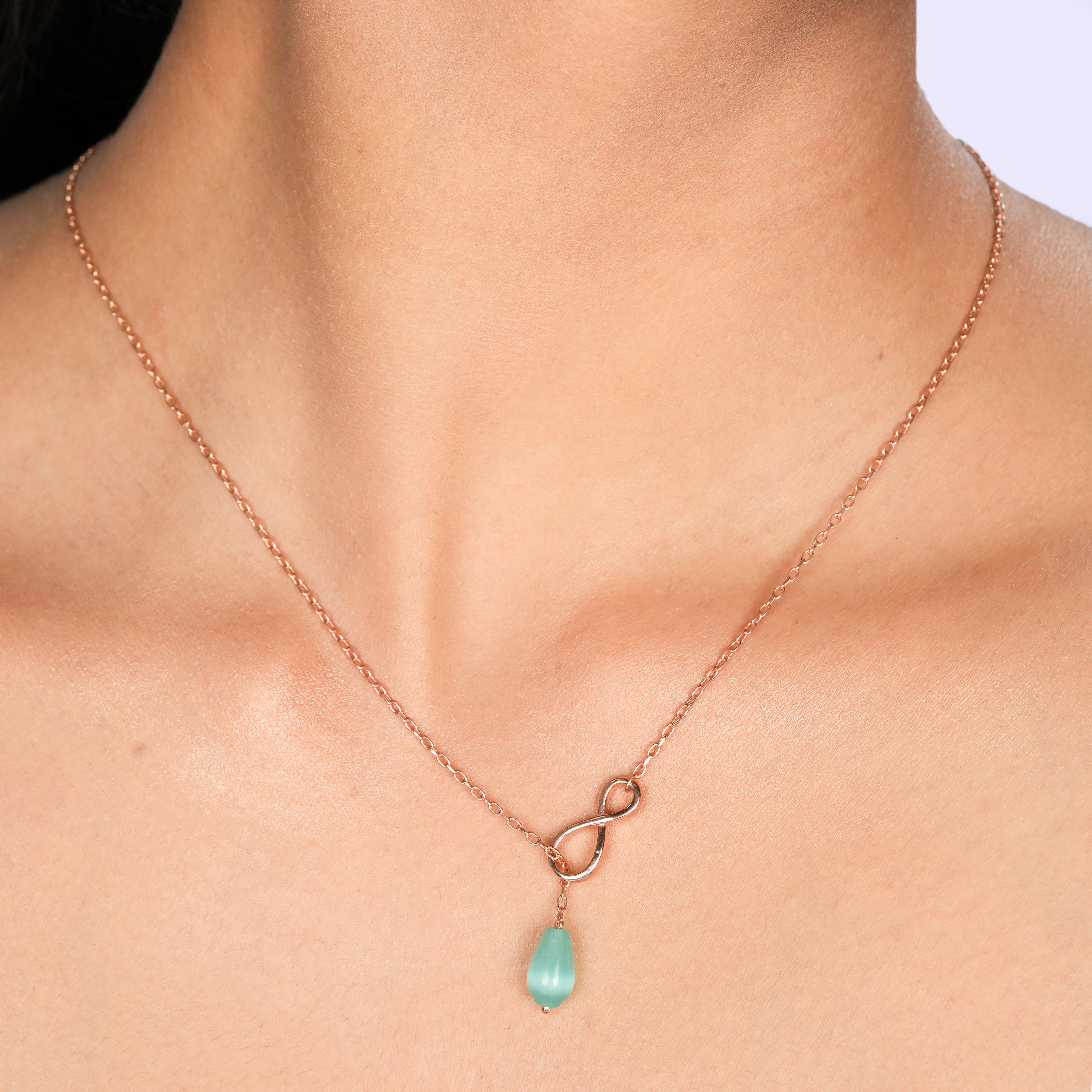 Orope's Infinity Grace Necklace Made With Pure 925 Pure Sterling Silver